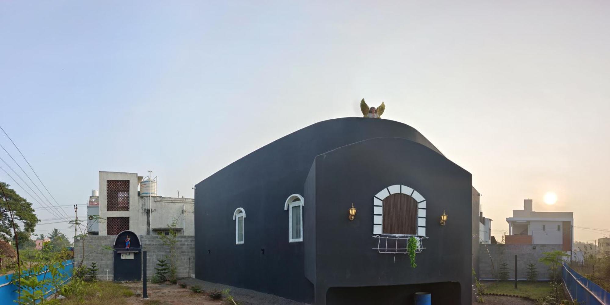 Caveman Guest House Пондичери Екстериор снимка
